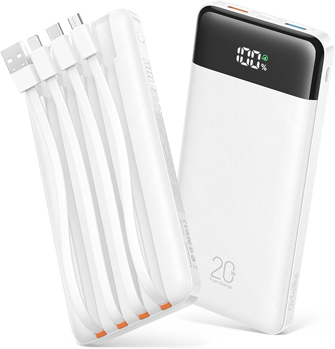 Orfeika 20000mAh Power Bank Fast Charging, Portable Charger by Orfeika