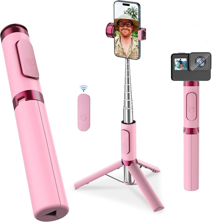 Selfie Stick Tripod, Foldable Cellphone Tripod by dashcam