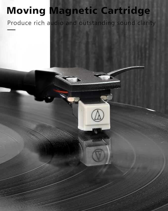 Record Player Vinyl Bluetooth Turntable - Image 3
