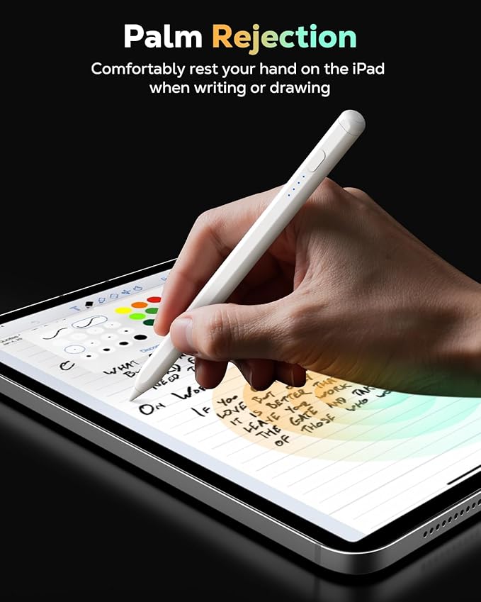 MoKo Pencil for iPad 11th 10th Gen, Stylus Pen for 2018-2025 Apple iPad - Image 4