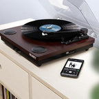 Vinyl Record Player with Bluetooth 5.3 in & Out | Record Player with Speakers & - Image 2