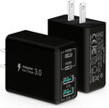 sccvee USB C Wall Charger, 40W 4-Port USB C Charger Block, Fast Charging Block by SCCVEE