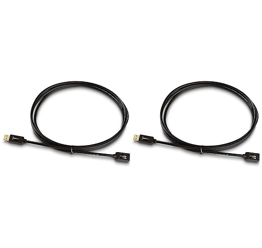 Amazon Basics 2-Pack USB-A 3.0 Extension Cable, 4.8Gbps High-Speed, Male to - Image 4
