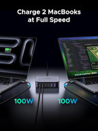 UGREEN 200W USB C Charger, Nexode 6-Port GaN Desktop Charger, USB C Charging - Image 4