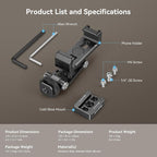 SMALLRIG Universal Phone Tripod Mount, Metal Cell Phone Mount - Image 9