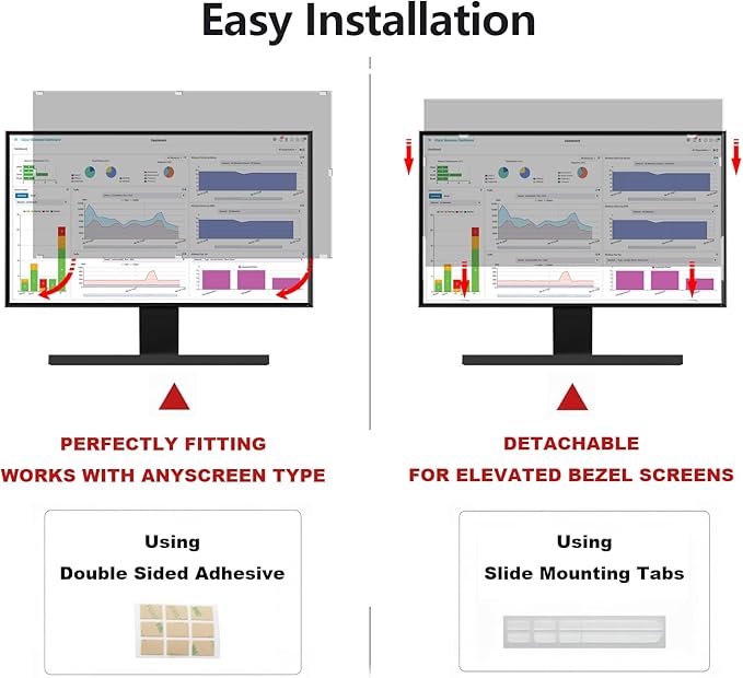24 Inch Computer Privacy Screen Shield - Image 4