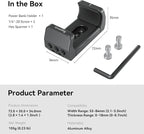 SmallRig Aluminum Power Bank Holder, Powerbank Mount Clamp Compatible - Image 8