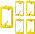 VCE Low Voltage Mounting Bracket Single Gang Wall Plate, Flush Low Voltage Box by VCE