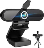 4K Webcam, HD Webcam 8MP- Laptop PC Desktop Computer Web Camera by ZIQIAN%C2%AE