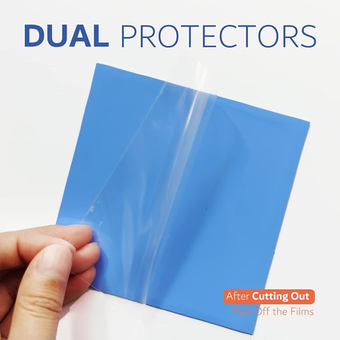 4 Pack Thermal Pad, 100 x 100 mm x 0.5 mm + 1 mm + 1.5 mm + 2 mm Silicone - Image 6