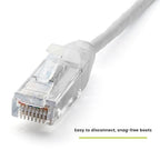 TRUECABLE Cat6 Component Rated Patch Cable, Unshielded, 28AWG Solid Copper - Image 6