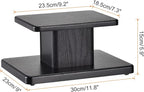 MECCANIXITY Wood Speaker Stands, 2 Pack 5.9 Inch Universal Speaker Stand - Image 2