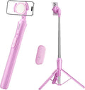 UBeesize Pink 62'' Magnetic Selfie Stick & Phone Tripod by UBeesize
