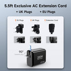 200W USB C Charger Block, 4 Ports GaN Fast Charging Station Wall Charger - Image 4