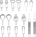 16 Pieces SIM Card Removal Openning Tool Tray Eject Pins Needle Opener Ejector by Unknown