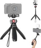 NEEWER TP38 Phone Camera Tripod, Action Camera Adapter Compatible by Neewer