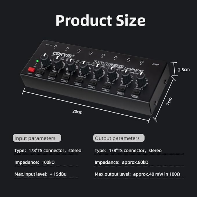 COKYIS Headphone Amplifier - Image 12