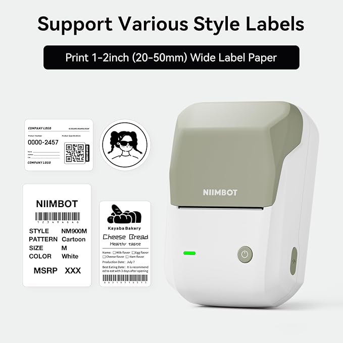 NIIMBOT B1 Label Maker Machine - Image 2