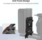 SmallRig Battery Plate with V-Lock Mount with Dual 15mm Rod Clamp Kit - Image 8