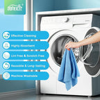 HOMEXCEL Blue Microfiber Cleaning Cloth, 12 Pack Premium Microfiber Towels - Image 6