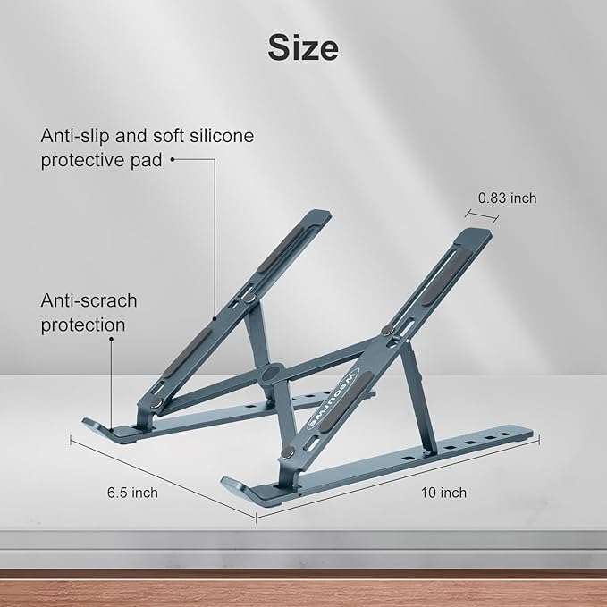 Ergonomic and Foldable Laptop Stand - Image 3