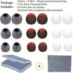 Earbud Replacement Tips Silicone Earbud Tips Headphone Earbud Tips Ear Gels Fit - Image 2