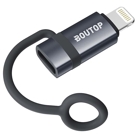 USB C to Lightning Adapter, Type C to Lightning Adapter Support 36W PD Fast by Amavasion