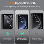 Galaxy Tab S9 FE Case with Keyboard 5G 10.9 Inch 2023, Keyboard - Image 2