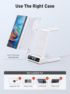 Wireless Charger for Samsung Charging Station, 3 in 1 Android Phone Charger for - Image 5