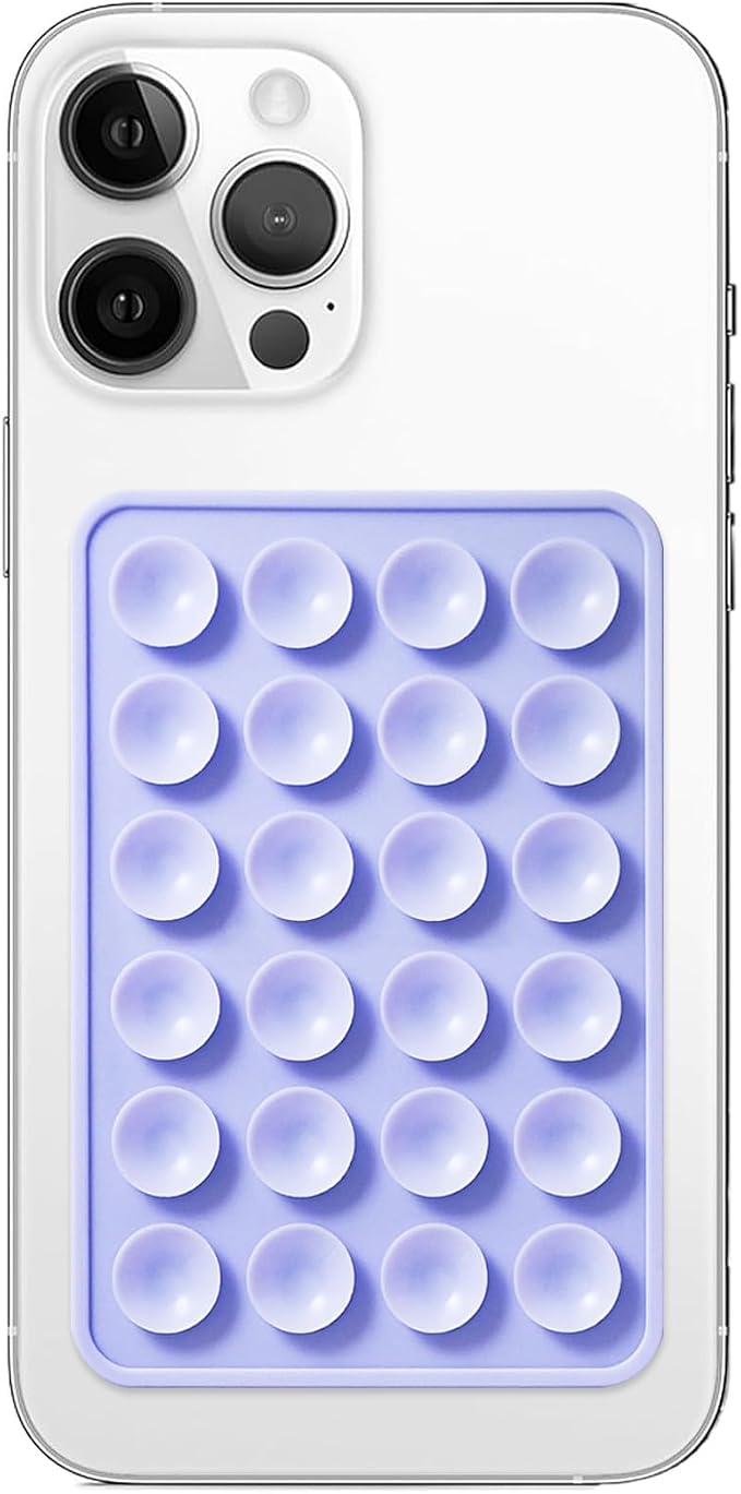 Silicone Suction Phone Case Mount, Non Slip Sticky Phone Grip by Galundge