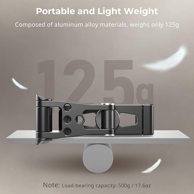 SMALLRIG Metal Phone Tripod Mount, Cell Phone Mount - Image 7