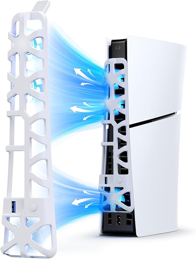 NexiGo PS5 Slim Silent Enhanced Cooling Fan by NexiGo