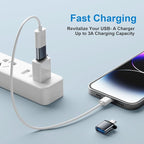 USBC to USB Adapter 6 Pack, USB C to A Adapter, USBC Male to USBA Female - Image 5