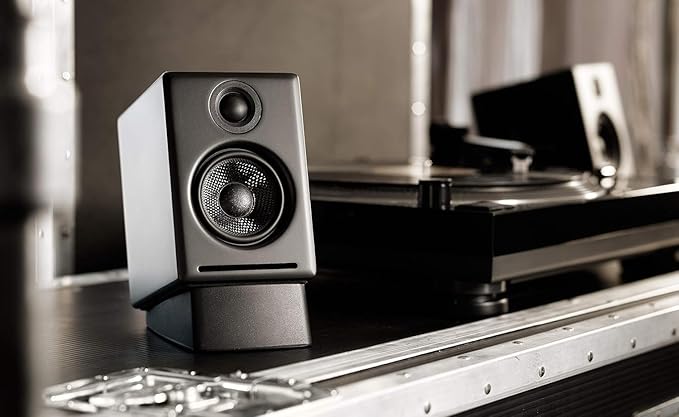 Audioengine A2+ Desktop 24 Bit Wireless Bluetooth Desktop Speakers - 60W - Image 3