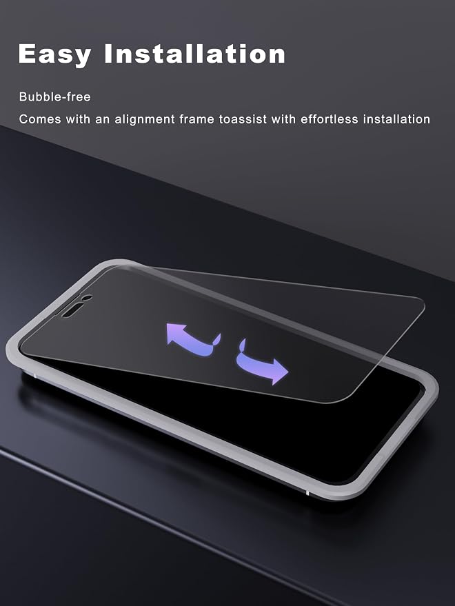 2 Pack Matte Screen Protector for iPhone 14 Pro -6.1 inch, Anti Fingerprint - Image 7