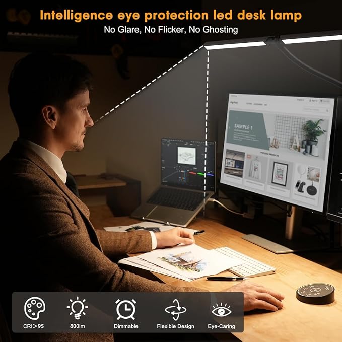 Led Desk Lamp for Office Home - Image 4