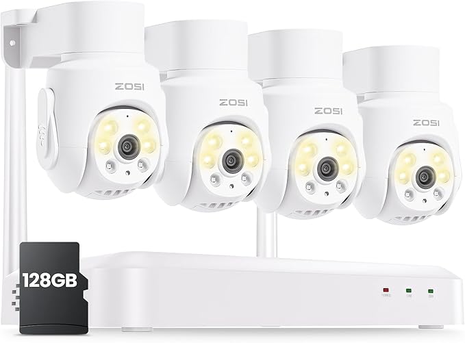 ZOSI 8 Channel 3K Wi-Fi 6 Security Camera System by ZOSI