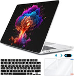 Compatible with MacBook Air 13 inch Case 2025 2024-2022 M4 A3240 M3 A3113 M2 by HOHAIYOO