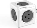 Allocacoc PowerCube Original 5 outlets, Surge Protector Wall Plug Charger by Allocacoc