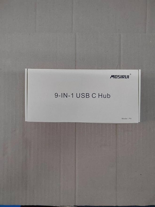 USB C Hub Multiport Adapter, Mosirui 9-in-1 USB-C Docking Station - Image 8