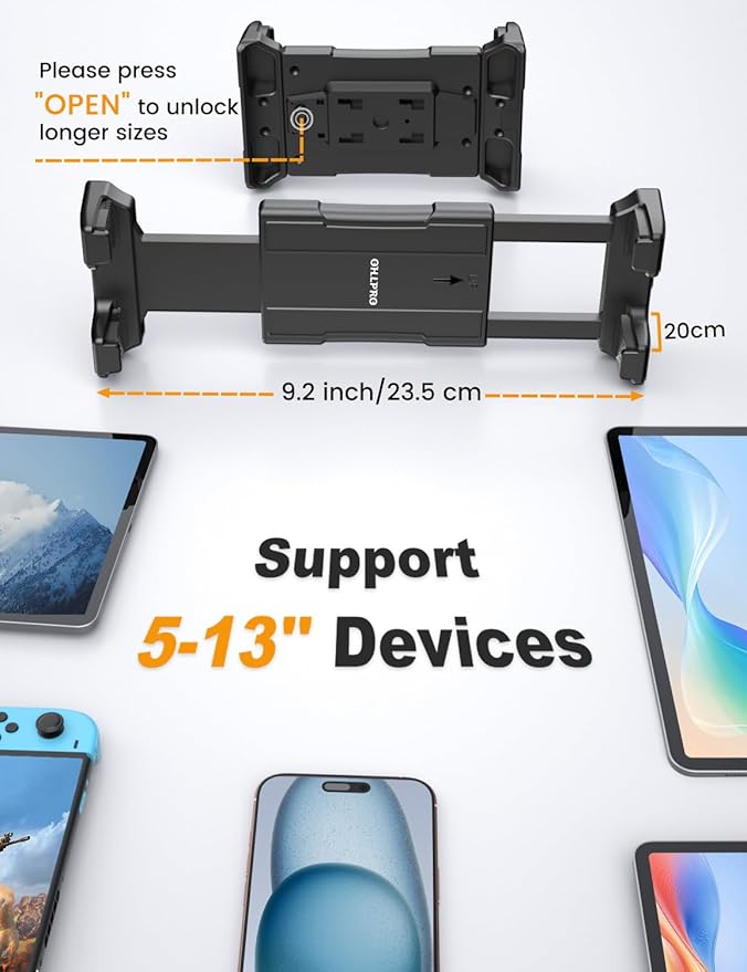 OHLPRO Aluminum Tablet Wall Mount Holder - Image 3