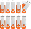KOOTION 10 Pack 4 GB USB Flash Drive 4gb Flash Drives Keychain Thumb Drive by KOOTION