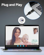 2K Webcam with Light, HD Webcam - Image 6