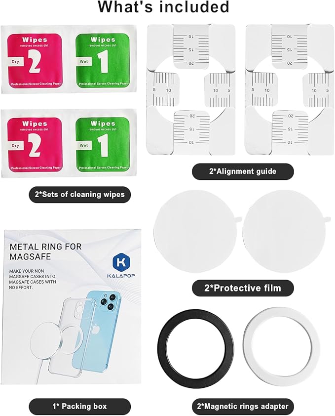 Magnetic Adapter Rings 2PCS Compatible - Image 7