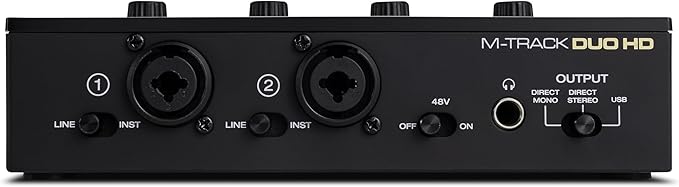 M-AUDIO M-Track Duo HD Audio Interface 24bit 192kHz - Image 12