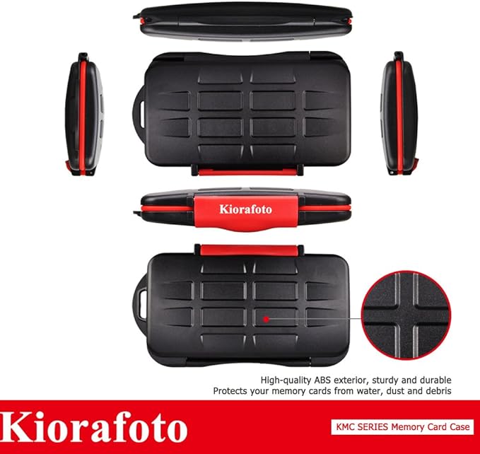 Kiorafoto 6 CF Card Slots Professional Water-Resistant Anti-Shock Compact Flash - Image 7