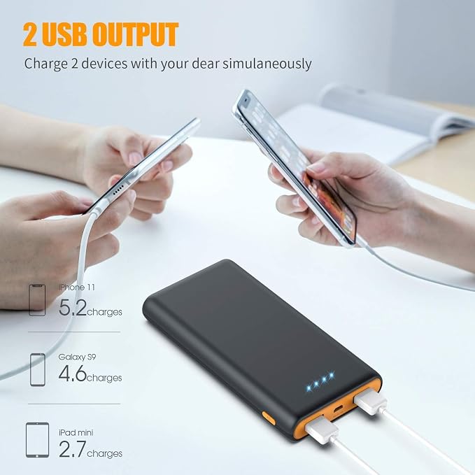 Portable Charger Power Bank 26800mah, Ultra-High Capacity Safer External Cell - Image 3