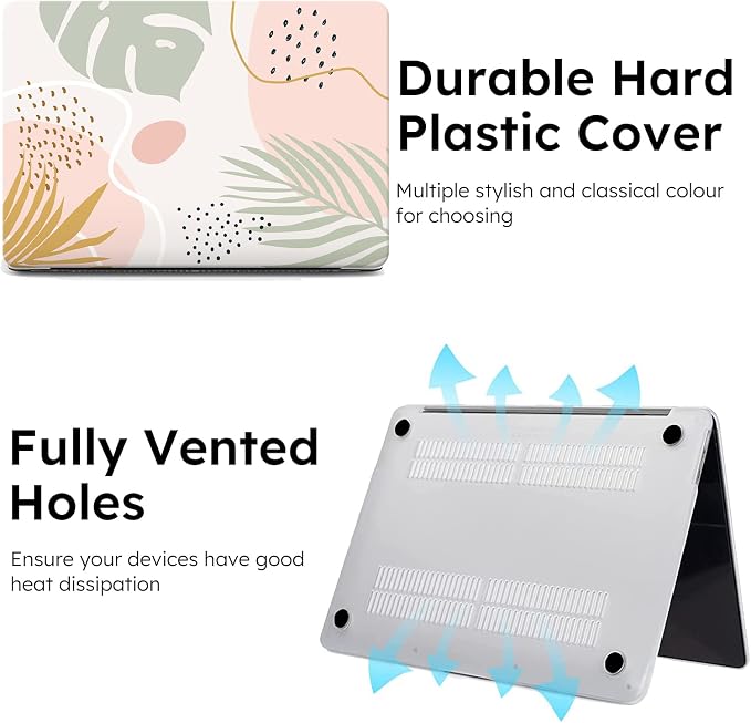 iCasso for MacBook Air 13 inch Case 2025 2024-2022 Release M4 A3240 M3 A3113 - Image 4
