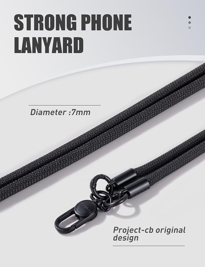 project-cb Phone Lanyard×1, Phone Tether Tab×2, Cell Phone Lanyards - Image 2