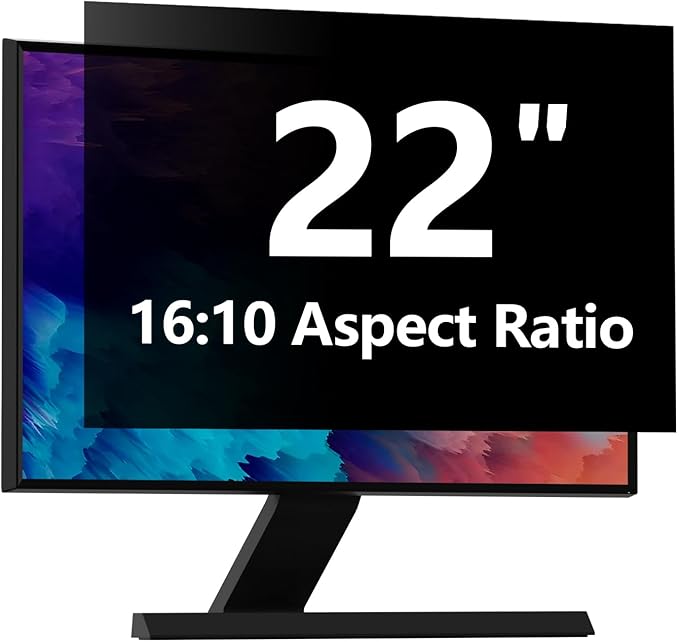Computer Privacy Screen Protector 22 Inch by RedANGEL
